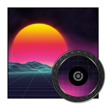 dj-skins Design SYNTHWAVE HORIZON